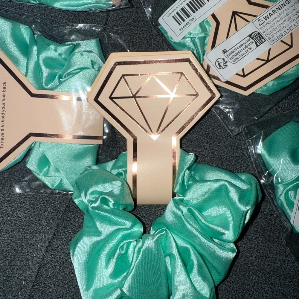 Mint Green Bachelorette Party Hair Ties